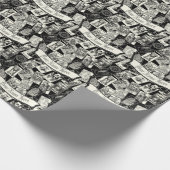 Hexerei-Tarot-Karten Viktorianisch apothecektische Geschenkpapier (Ecke)