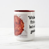 Hexerei-Tasse Zweifarbige Tasse (Mittel)