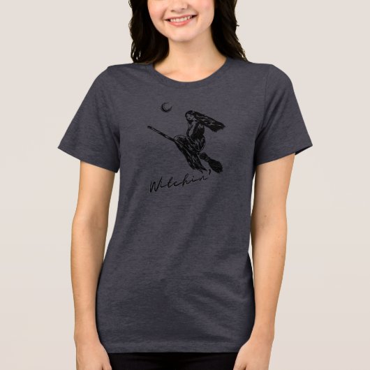 Hexerei Tri-Blend Shirt (Vorderseite)