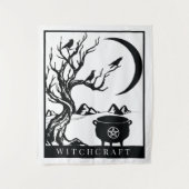 Hexerei Wandteppich (Vorderseite)