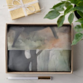 Hexerei Wasserfarben im Holzdekoupage Seidenpapier (Geschenk)