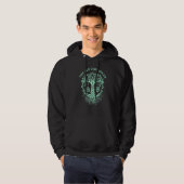 Hexerei Wiccan Heidenbaum des Lebens 2 Hoodie (Vorne ganz)