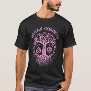 Hexerei Wiccan Heidenbaum des Lebens 8 T-Shirt