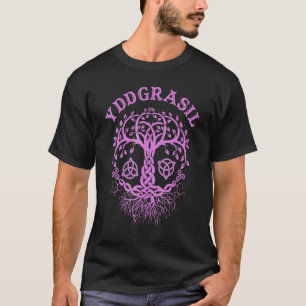 Hexerei Wiccan Heidnisch Baum des Lebens 8 T-Shirt