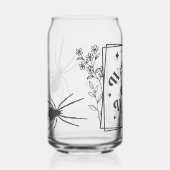Hexerei & Wild Halloween Tasse, HerbstHalloween-Ge Dosenglas (Vorderseite)