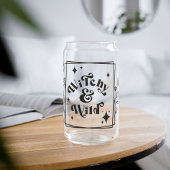Hexerei & Wild Halloween Tasse, HerbstHalloween-Ge Dosenglas