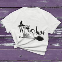 Hexerei Woman Black Cat Halloween Rotzunge Grafisc