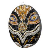 Hexerei-Zauber und -Tränke Dartscheibe (Vorderseite rechts)