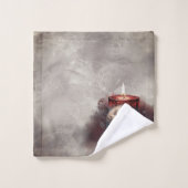 Hexerei | Zauberbücher und Kristallkugel Badhandtuch Set (Waschlappen)