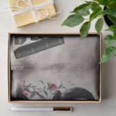 Hexerei | Zauberbücher und Kristallkugel Seidenpapier (Geschenk)