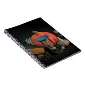 Hexereiobjekte auf einem Tisch in einem dunklen Ra Notizblock (Rechte Seite)