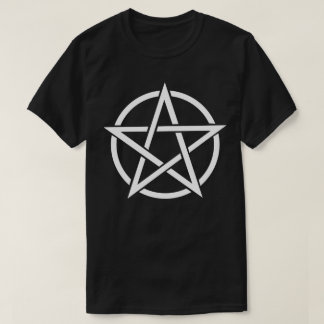 Hexereipentagram-Symbol heidnischer Wicca T - T-Shirt