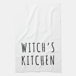Hexe's Kitchen White Geschirrtuch