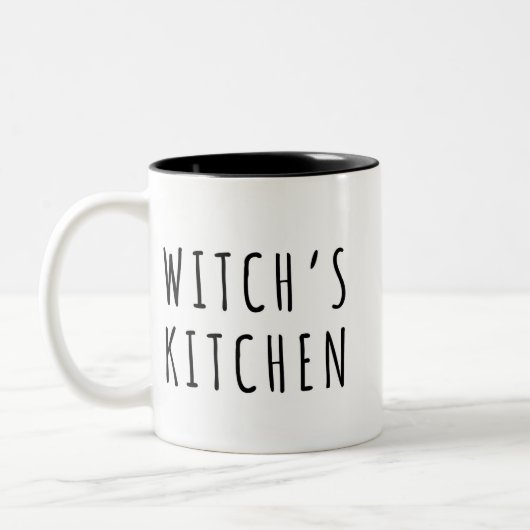 Hexe's Kitchen White Magic Zweifarbige Tasse (Links)