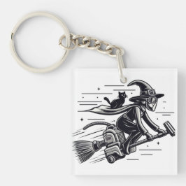 Hexe's Wickly Fast Halloween Escape! Schlüsselanhänger