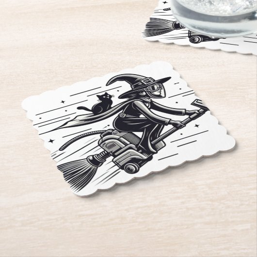 Hexe's Wickly Fast Halloween Escape! Untersetzer (angewinkelt)