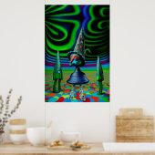 HexeWoo - Eine psychedelische Weihnachtsgeschichte Poster (Küche)