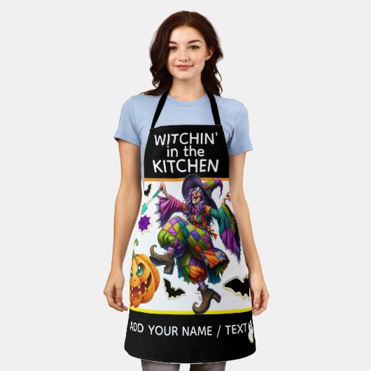 Hexin' in der Küche SCHÜRZE All-over Print-Schürze (Getragen)