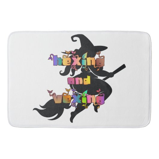 HEXING AND VEXING for the Plus Size Pagan Badematte (Vorderseite)