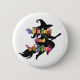 HEXING AND VEXING for the Plus Size Pagan Button