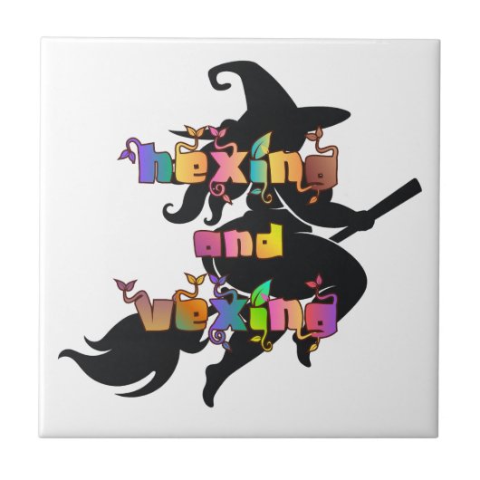 HEXING AND VEXING for the Plus Size Pagan Fliese (Vorderseite)