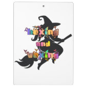 HEXING AND VEXING for the Plus Size Pagan Klemmbrett (Rückseite)