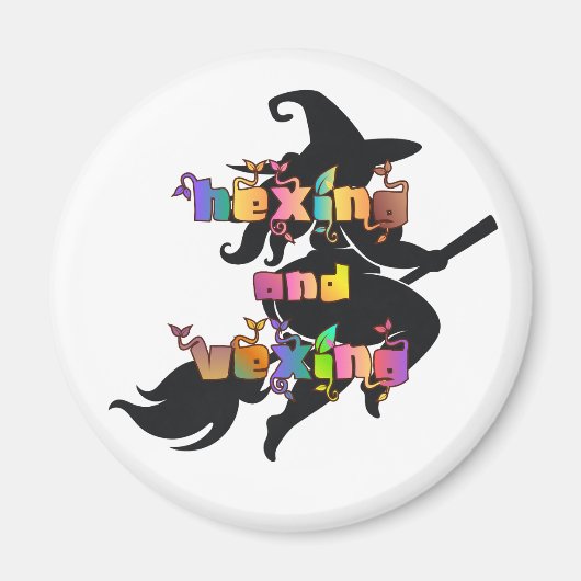 HEXING AND VEXING for the Plus Size Pagan Magnet (Vorne)