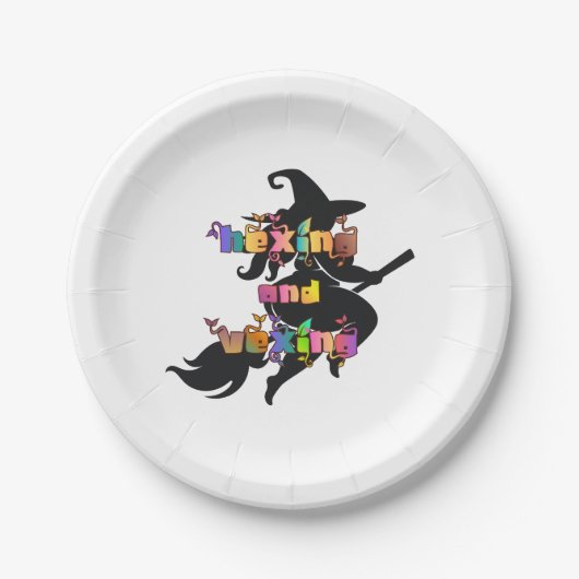 HEXING AND VEXING for the Plus Size Pagan Pappteller (Vorderseite)
