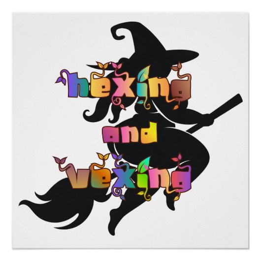 HEXING AND VEXING for the Plus Size Pagan Poster (Vorderseite)