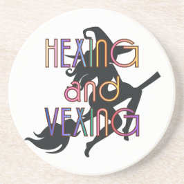 HEXING AND VEXING Witchcore Design Getränkeuntersetzer