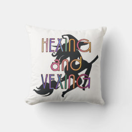 HEXING AND VEXING Witchcore Design Kissen