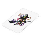 HEXING AND VEXING Witchcore Design Magnet (Linke Seite)