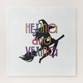 HEXING AND VEXING Witchcore Design Puzzle