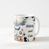 Hexlich und Niedlich (1) Kaffeezubereitung Tasse (VorderseiteRechts)