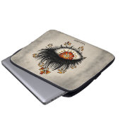 Hexy Eye Gothic Horror Art Laptopschutzhülle (Vorne Knopf)