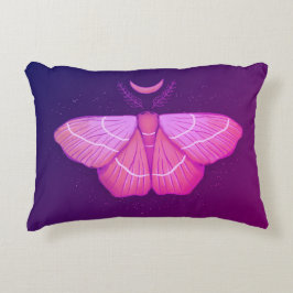 Hexy Moth Butterfly Lila Magical Insect Dekokissen
