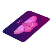Hexy Moth Butterfly Lila Magical Insect Magnet (Linke Seite)