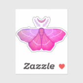 Hexy Moth Lila Magical Insecke Cotattcore Aufkleber (Blatt)