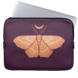 Hexy Moth Lila Magical Insect Laptopschutzhülle