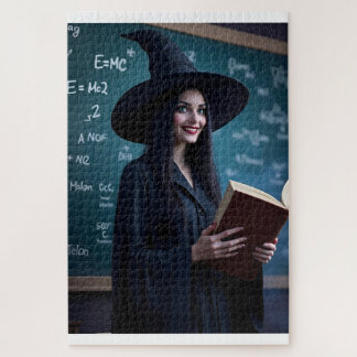 Hexy Science Teacher - Magischer Unterricht Puzzle