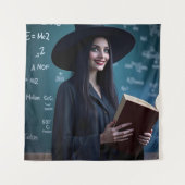 Hexy Science Teacher - Magischer Unterricht Wandteppich (Vorderseite)