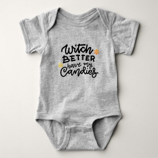 Hexziffer Baby Bodysuit Strampler (Vorderseite)