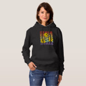 Hey 5th Fifth Grade Teacher Back To School Retro S Hoodie (Vorne ganz)