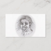 Hey Baby! Gib mir nur ein kleines Lächeln! Visitenkarte (Rückseite)