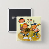 Hey Batter! Button (Vorne & Hinten)