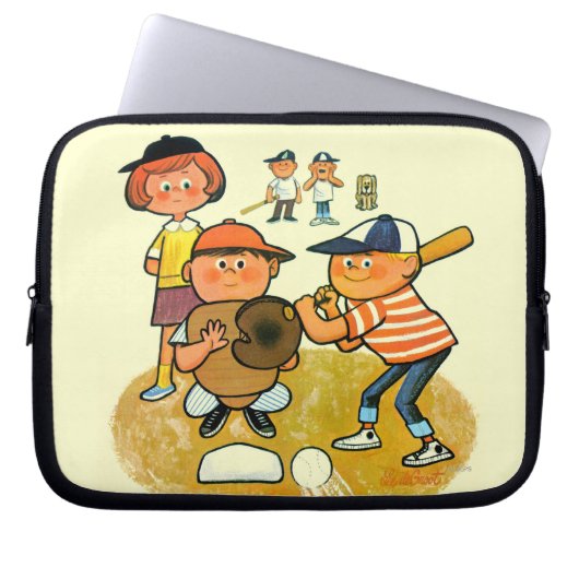 Hey Batter! Laptopschutzhülle (Vorderseite)