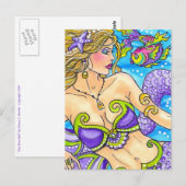 Hey Beautiful Postkarte (Vorne/Hinten)