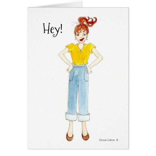 Hey, bist du noch Mad Grußkarte? (Vorne)