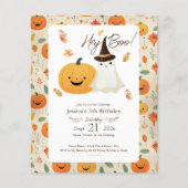 Hey Boo 5. Geburtstag Halloween (Vorderseite)