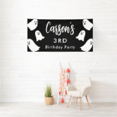 Hey Boo Birthday Banner (Insitu)